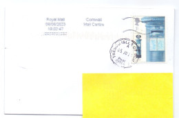 UK Isles Of Scilly îles Sorlingues Tresco To Belgium Stamp E 2023 - Sin Clasificación