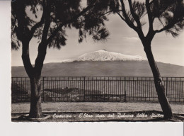 CENTURIPE  ENNA  L' ETNA VISTO DAL BALCONE DELLA SICILIA  NO VG - Enna