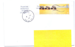 UK Isles Of Scilly îles Sorlingues Bicycles Bryher To Belgium Stamp E 2023 - Unclassified