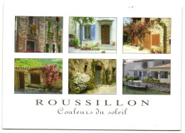 Roussillon - Façades Fleuries En Longuedoc - Roussillon