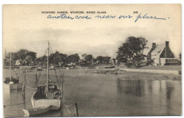 Wickford Harbor - Wickford - Rhode Island - Altri & Non Classificati