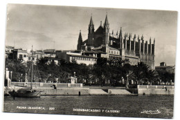 Palma (Mallorca) - Desembarcadero Y Catedral - Palma De Mallorca