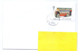 UK Isles Of Scilly îles Sorlingues Car Bus St Martin's To Belgium Stamp E 2023 - Unclassified