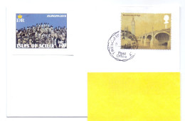 UK Isles Of Scilly îles Pont Bridge Sorlingues Tresco To Belgium Stamp E And Private Stamp 2023 - Non Classificati