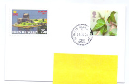 UK Isles Of Scilly îles Sorlingues St Mary's To Belgium Stamp E And Private Stamp 2023 - Zonder Classificatie