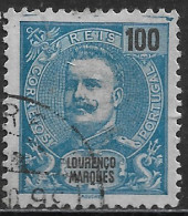 Lourenço Marques – 1898 King Carlos 100 Réis Used Stamp - Lourenco Marques