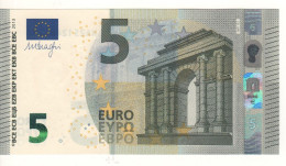 5 EURO  "Austria"    DRAGHI    N 011 E2     NA2512488277  /  FDS - UNC - 5 Euro