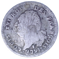 Louis XVI -30 Sols Dit Au Génie 1791 Limoges - 1791-1792 Costituzione 