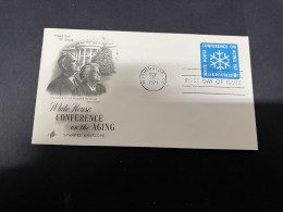 12-10-2023 (4 U 9) USA FDC Cover - Aging Conference - 1971-1980