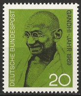 Germany FRG 1969 - Mi 608 - YT 468 ( Mohandas Karamchand Gandhi ) MNH** - Mahatma Gandhi