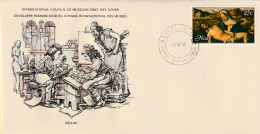 "  PIETA De GIOVANNI BELLINI " Sur Enveloppe 1er Jour De NIUE De 1980. FDC A SAISIR ! - Museums