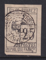 Diego Suarez, Scott 9 (Yvert 9), Used (margin Thin), Signed Calves - Oblitérés