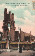 BELGIQUE - Bruxelles - Colonies Françaises - Afrique Occidentale - Colorisé - Carte Postale Ancienne - Expositions Universelles