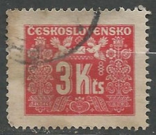 TCHECOSLOVAQUIE / TAXE N° 76 OBLITERE - Timbres-taxe