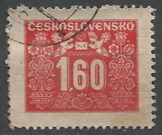 TCHECOSLOVAQUIE / TAXE N° 73 OBLITERE - Postage Due