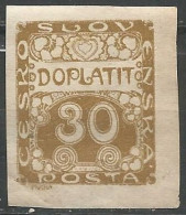 TCHECOSLOVAQUIE / TAXE N° 6 NEUF Sans Gomme - Postage Due