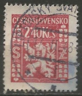 TCHECOSLOVAQUIE / DE SERVICE N° 12 OBLITERE - Official Stamps