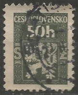 TCHECOSLOVAQUIE / DE SERVICE N° 1 OBLITERE - Official Stamps