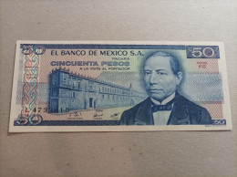 Billete De México 50 Pesos Del Año 1981, UNC - Mexique