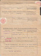 50% OFF ⁕ Austria 1952 - 1957 ⁕ Klagenfurt - Graz - Villach ⁕ 6v Telegraph Administration ⁕ TELEGRAM Post & Telegrap - Telegraph