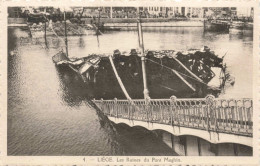 BELGIQUE - Liège - Les Ruines Du Pont Maghin - Carte Postale Ancienne - Liège