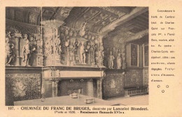 BELGIQUE - Bruges - Cheminée Du Franc De Bruges - Carte Postale Ancienne - Brugge