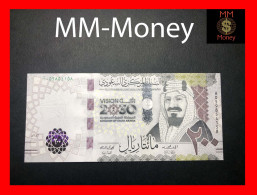 SAUDI ARABIA  200 Riyals  2021  P. 45   *commemorative 5 Th Anniversary Of Launching Vision 2030*    UNC - Saudi Arabia