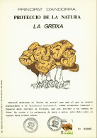 Andorre -Andorre Française 1985 -Spécial FDC Sur Encart Spécial .Yv. Nr.: 174. Mi. Nr.: 184"Champignons"(EB) DC-12038 - Oblitérés