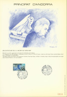 Andorre -Andorre Française 1991 -Spécial FDC Sur Encart .Yv. Nr.: 408 Mi. Nr.:  429. Music"....... (EB) DC-12040 - Used Stamps