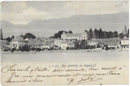 SUISSE .   VUE GENERALE DE COPPET  EN 1905 - Coppet