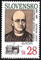 SLOVAKIA 1994 EUROPA: Inventions. Radiotelegraphy. Single, MNH - 1994