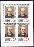 SLOVAKIA 1994 EUROPA: Inventions. Radiotelegraphy. MINI-SHEET, MNH - 1994