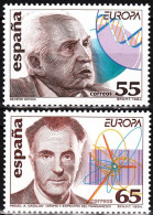 SPAIN 1994 EUROPA: Inventions. Chemistry Physics. Complete Set, MNH - 1994