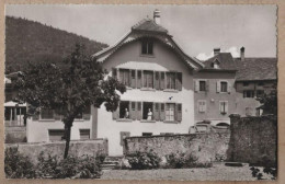 CPSM SUISSE - OLLON - Pension Cossy - TB PLAN Façade Devanture Avec Animation Aux Fenêtres 1947 - Ollon