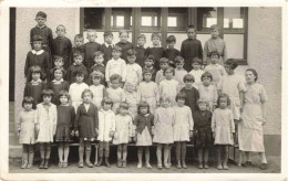 ECOLE - Photo De Classe - Carte Postale Ancienne - Schulen