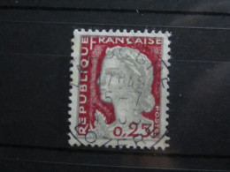 BEAU TIMBRE DE FRANCE N° 1263 - OBLITERATION LANGOGNE - 1960 Marianne Of Decaris