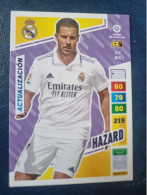 CARTE  FOOT  PANINI  ADRENALYN  REAL  MADRID   2022/23  HAZARD    //  PARFAI ETAT  //  1er  CHOIX  // - Trading Cards