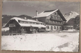 CPSM SUISSE - LES PACCOTS S. Châtel Saint Denis En Hiver - Hotel Corbetta - TB PLAN Façade Devanture Etablissement Neige - Châtel-Saint-Denis