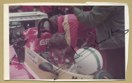 Frédéric Delavallade - Pilote Automobile Français - Photo Originale Signée - '82 - Sportief