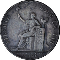 Monnaie, France, Monneron De 2 Sols, 1791, TTB, Bronze, KM:Tn23, Brandon:217 - Otros & Sin Clasificación