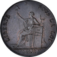 Monnaie, France, Monneron, 2 Sols, 1791, SUP, Bronze, KM:Tn23 - Otros & Sin Clasificación