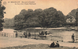 BELGIQUE - Bruxelles - Bois De La Cambre - Le Lac Et Le Chalet Robinson - Carte Postale Ancienne - Bosques, Parques, Jardines