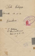 Carta Del Frente (Base 8ª - CC 18) A Barcelona. Marca "Servicios Postales Móviles - Correos" - Marques De Censures Républicaines