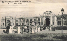 BELGIQUE - Bruxelles - Façade Principale - Animé - Carte Postale Ancienne - Exposiciones Universales