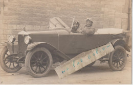 Automobile  DONNET ZEDEL TYPE C16 TORPEDO  ( Carte Photo ) - Turismo