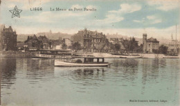 BELGIQUE - Liège - La Meuse Au Petit Paradis - Colorisé - Carte Postale Ancienne - Liège