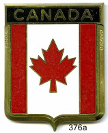 CAL376a - PLAQUE CALANDRE AUTO - CANADA - Placas Esmaltadas (desde 1961)