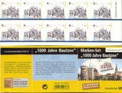 Markenheftchen Bund Postfr. MH 48 B Bautzen MNH ** Self-adhesive - 2001-2010