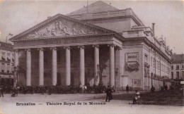 BELGIQUE - Bruxelles - Théâtre Royal De La Monnaie - Carte Postale Ancienne - Monumentos, Edificios