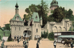 BELGIQUE - Bruxelles - Porte De Bruxelles Kermesse - Colorisé - Carte Postale Ancienne - Expositions Universelles